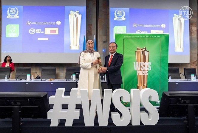 MCIT Wins Champions Award of WSIS 2022